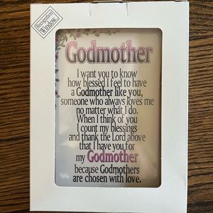 Godmother plaque! Perfect Mother’s Day gift!